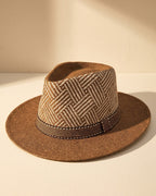 Tiziano Sombrero Fedora Tejido