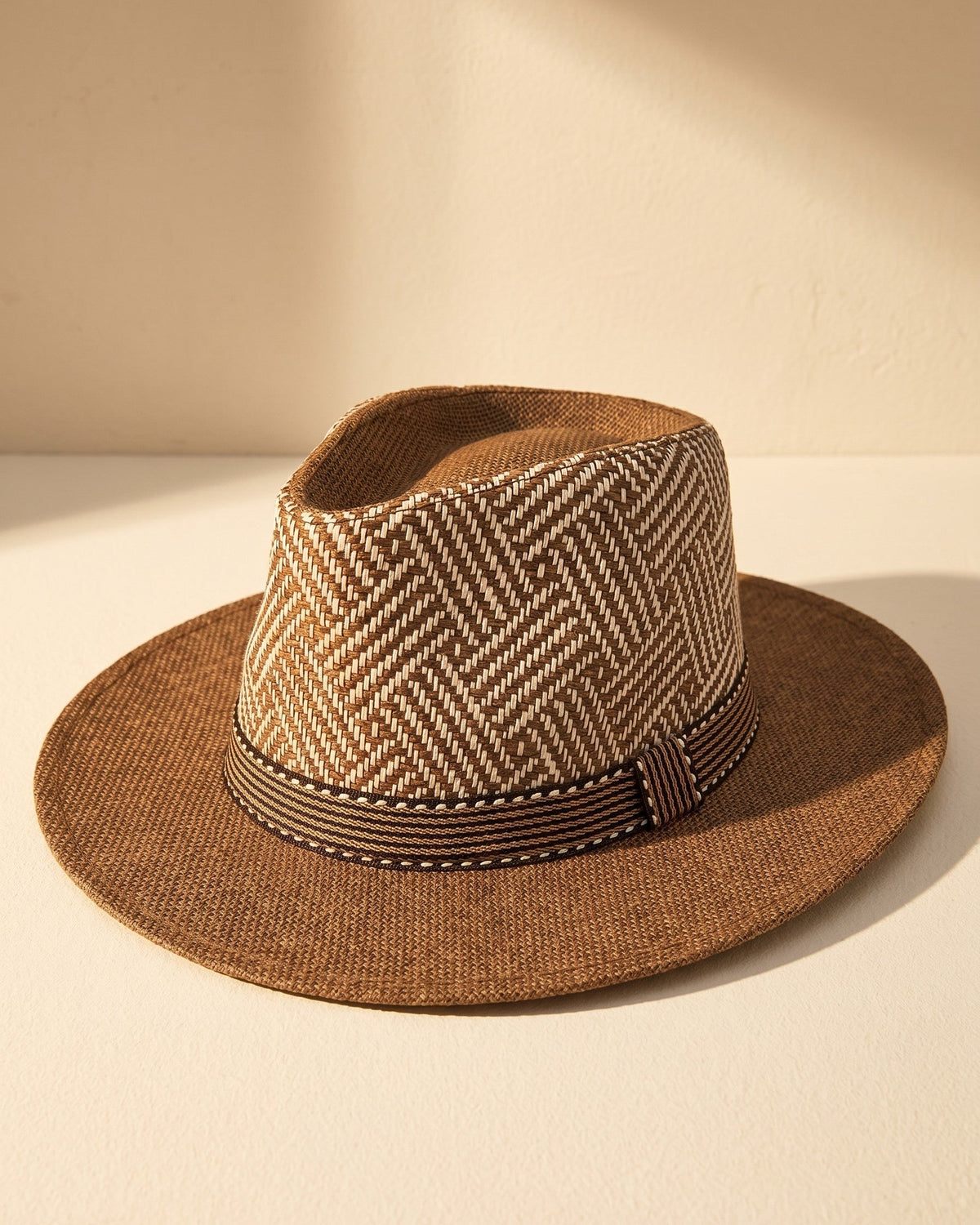 Tiziano Sombrero Fedora Tejido