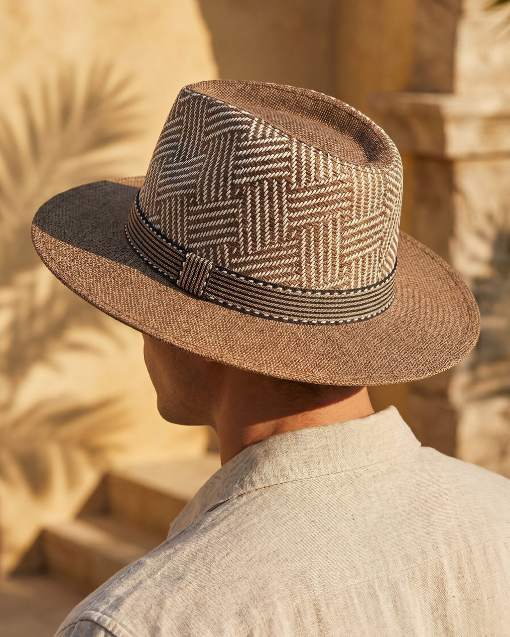 Tiziano Sombrero Fedora Tejido
