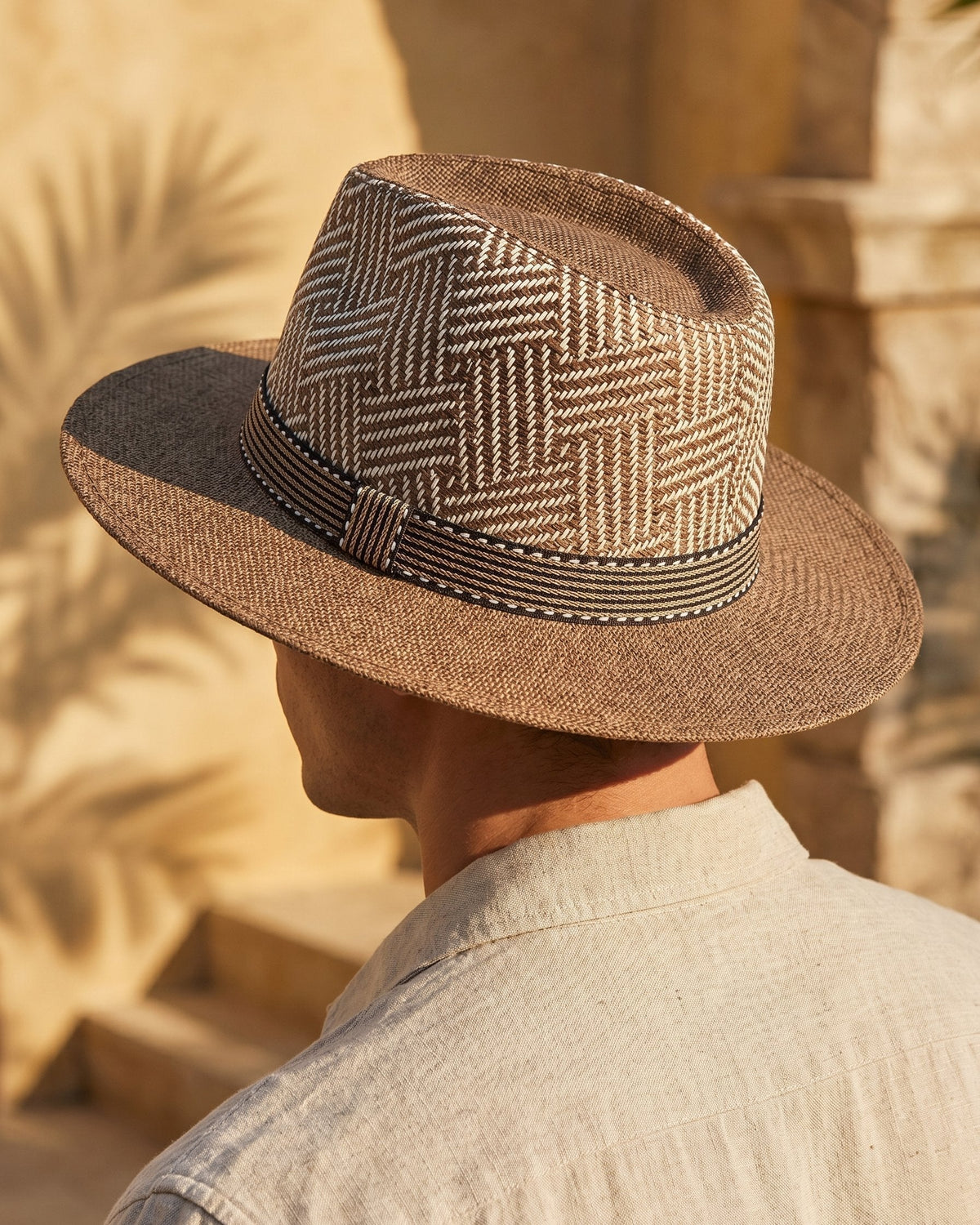 Tiziano Sombrero Fedora Tejido