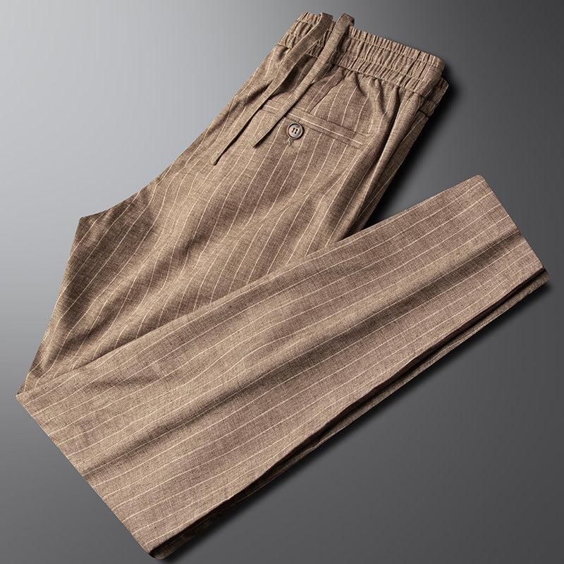 Emilien Pantalones de Lino y Algodón