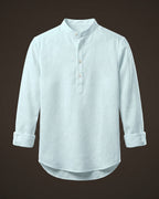 Amedeo Camisa de Algodón y Lino