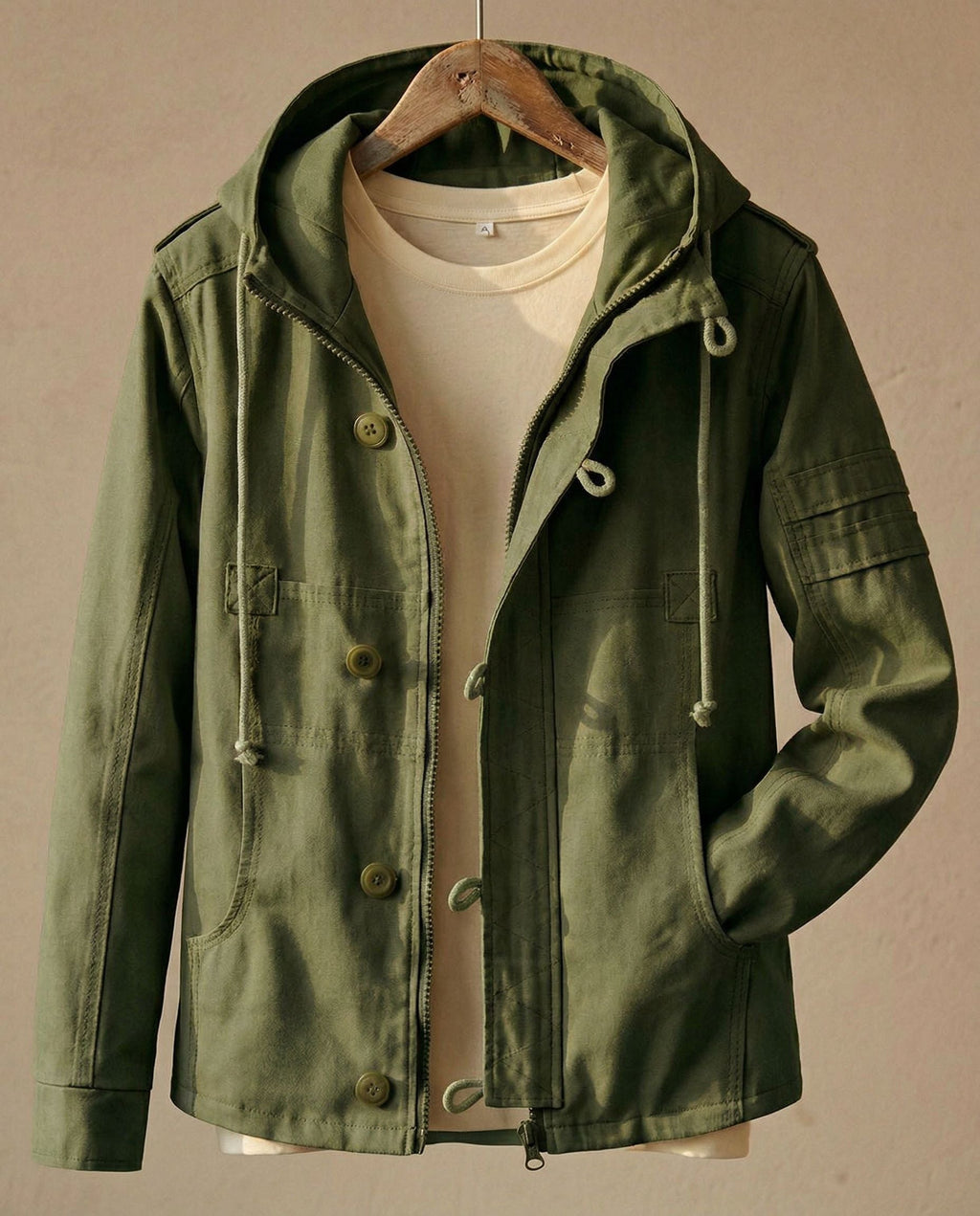 Marco Campera Utilitaria de Algodón