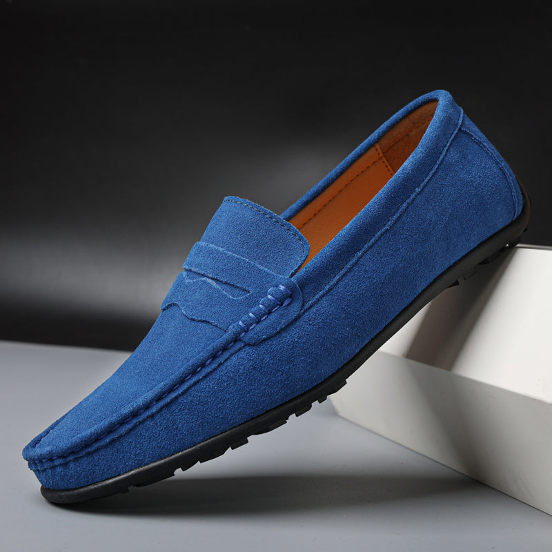 Carmine Mocasines de Gamuza sin Cordones