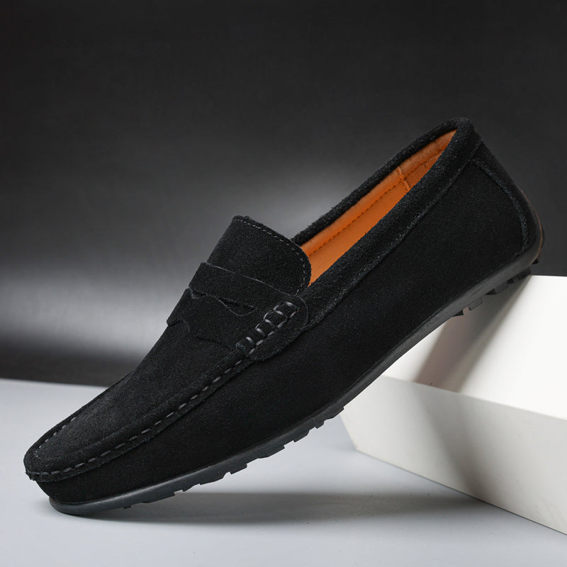 Carmine Mocasines de Gamuza sin Cordones
