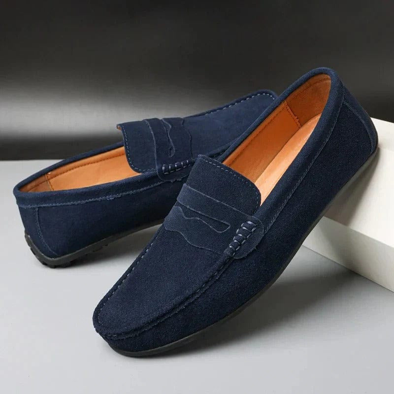 Carmine Mocasines de Gamuza sin Cordones