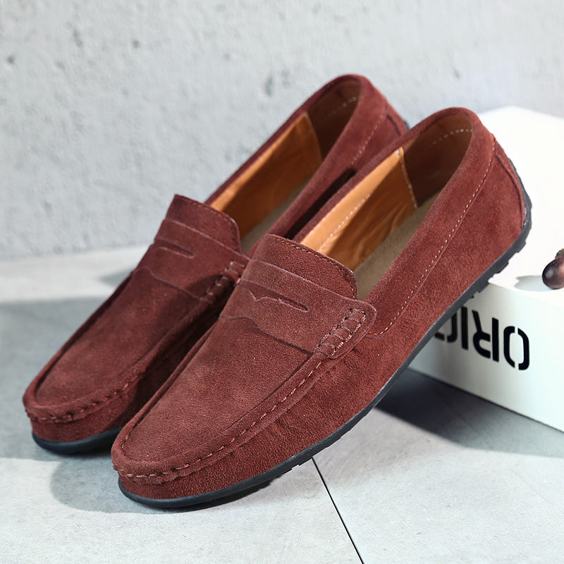 Carmine Mocasines de Gamuza sin Cordones