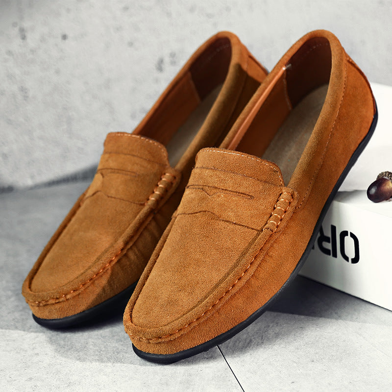 Carmine Mocasines de Gamuza sin Cordones