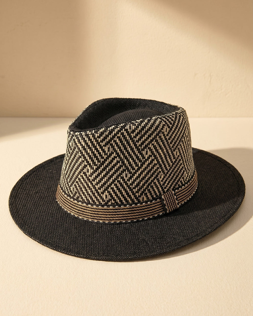 Tiziano Sombrero Fedora Tejido