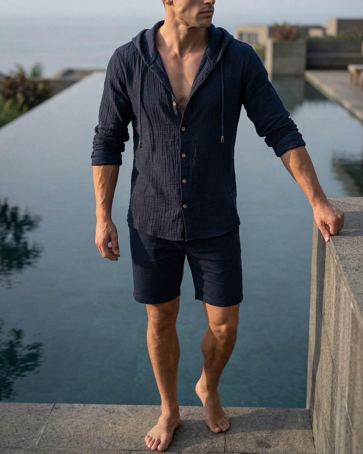 Ciro Camisa de Algodón y Lino