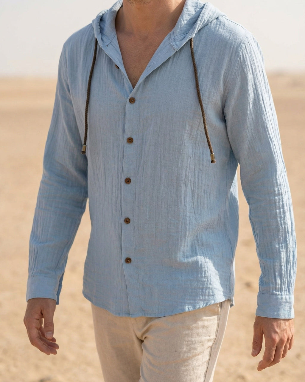 Ciro Camisa de Algodón y Lino