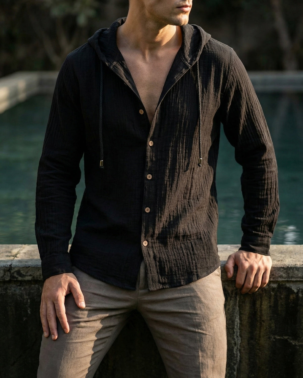Ciro Camisa de Algodón y Lino