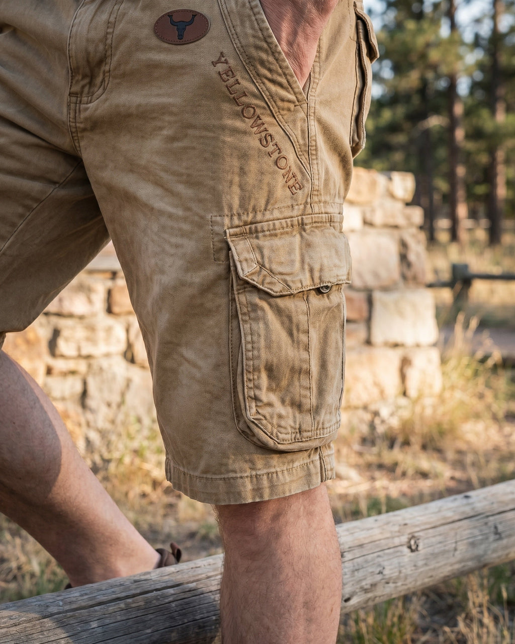 Roberto Shorts Cargo de Algodón