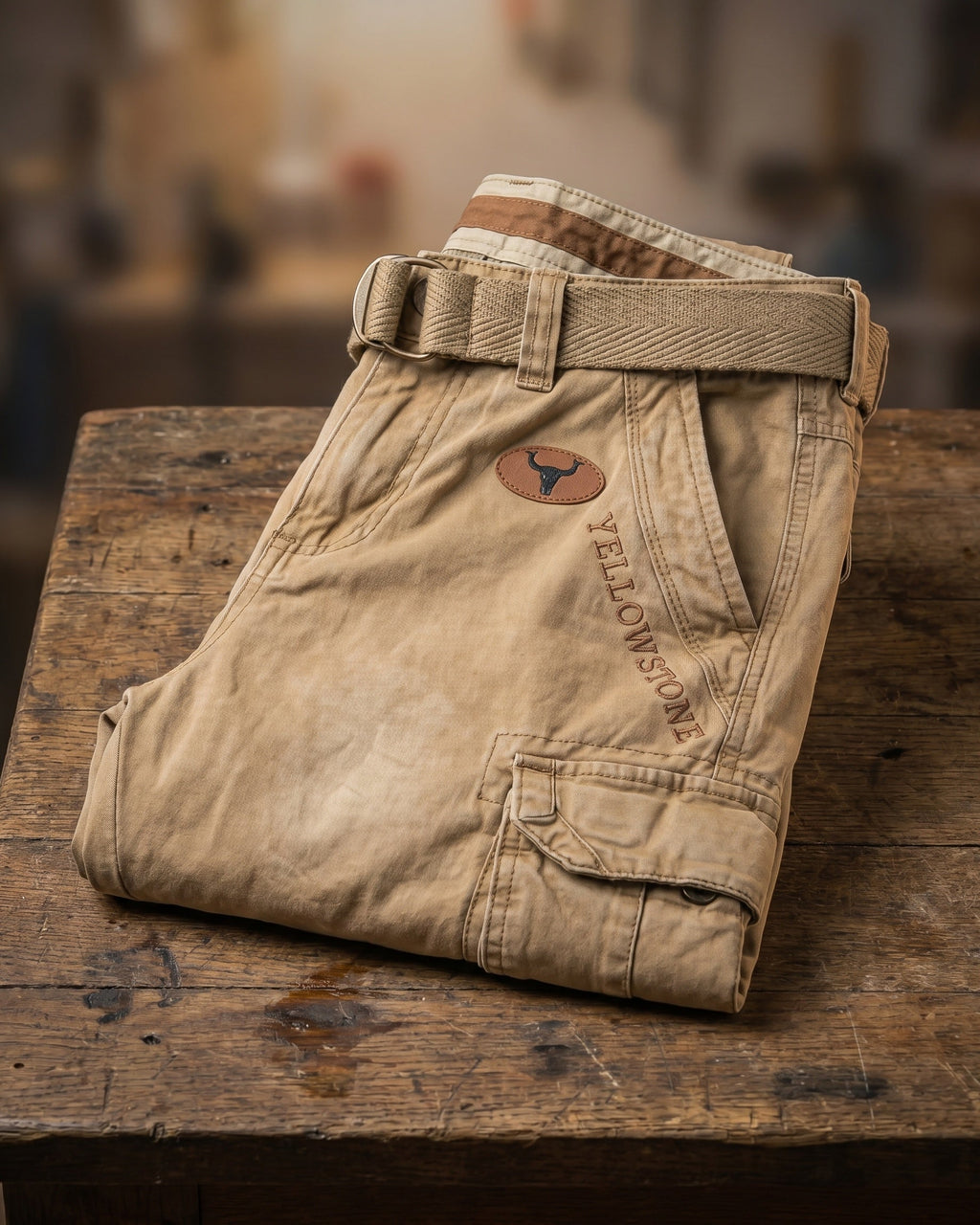 Roberto Shorts Cargo de Algodón