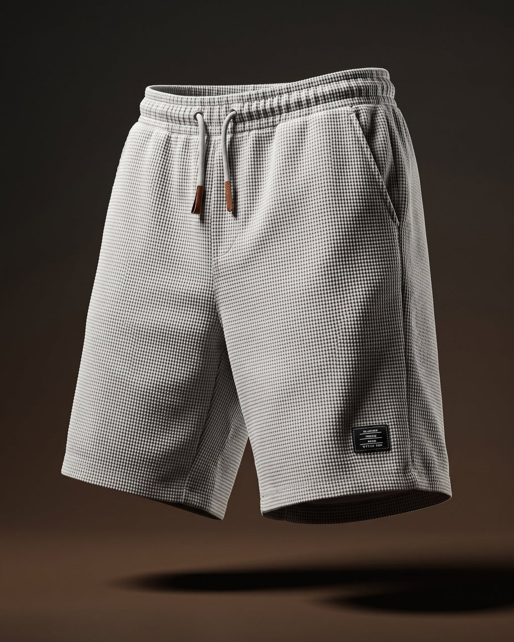 Tomas Shorts Holgados con Cordón de Punto Waffle