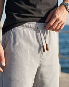 Tomas Shorts Holgados con Cordón de Punto Waffle