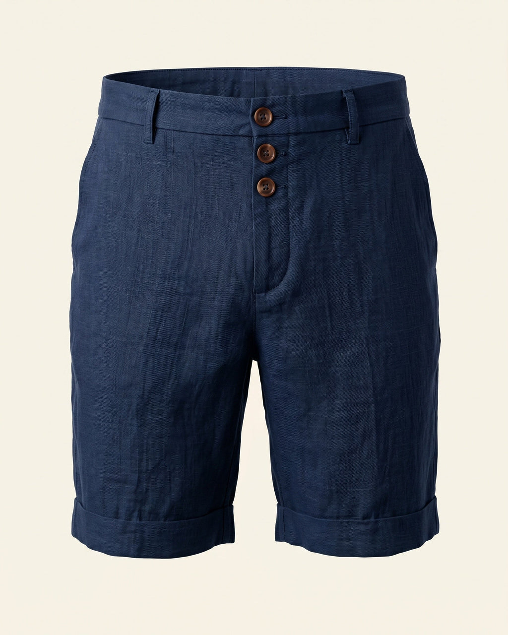 Eugenio Shorts Chinos de Lino Entallados