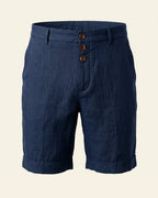 Eugenio Shorts Chinos de Lino Entallados