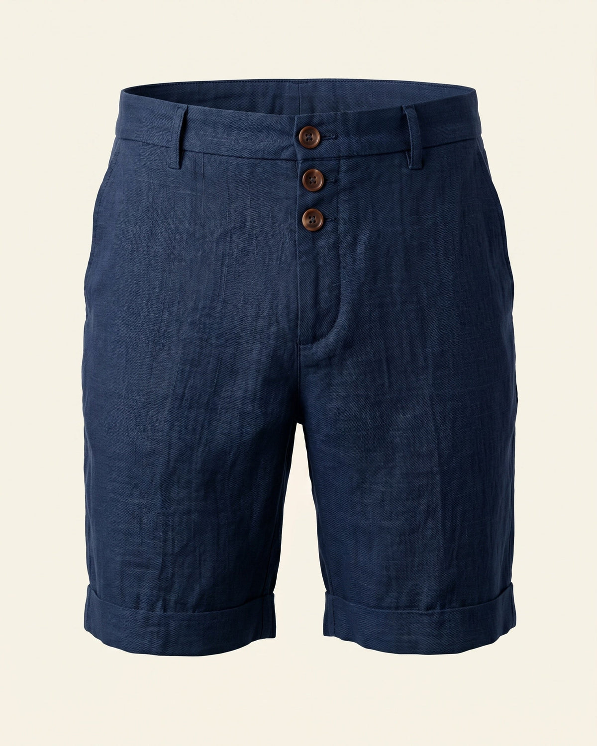 Eugenio Shorts Chinos de Lino Entallados