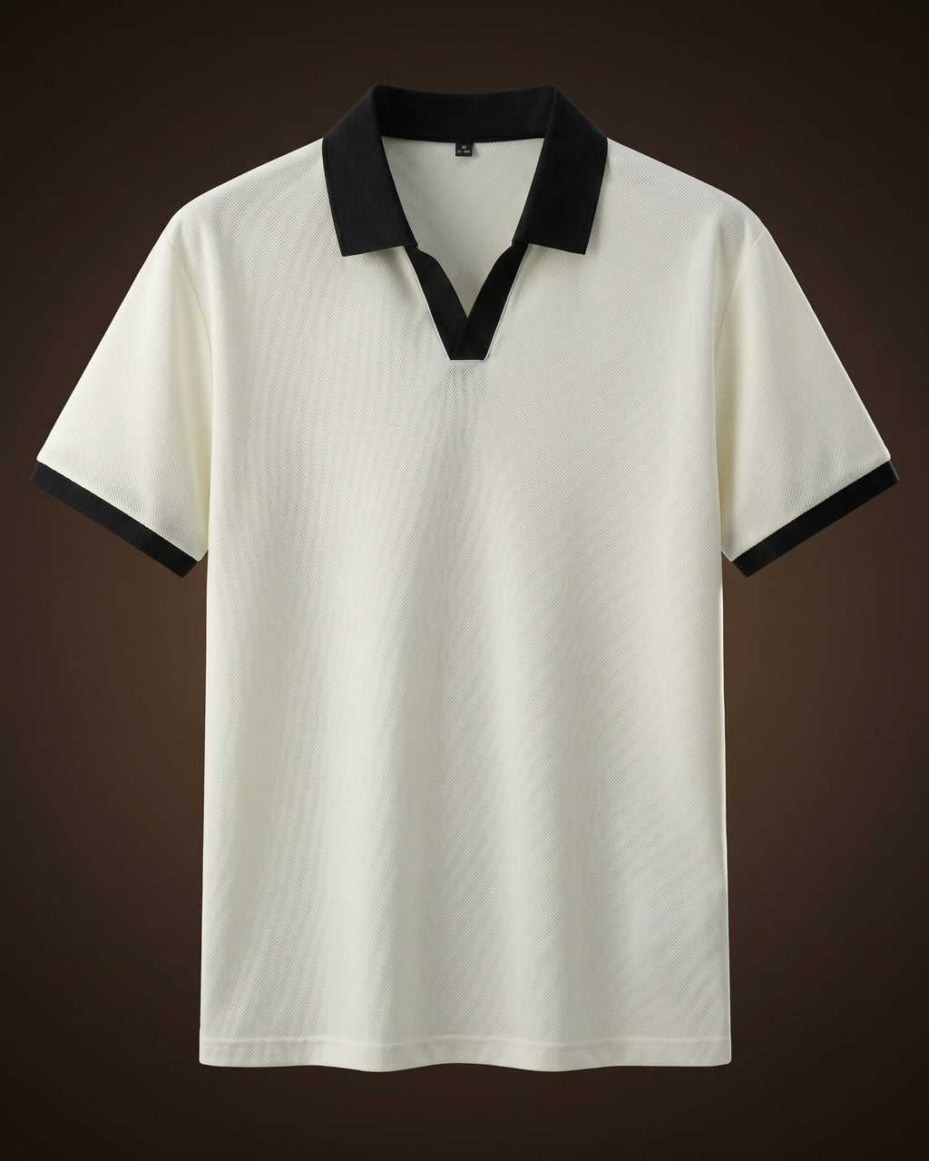 Zeno Polo de Cuello Abierto Mezcla de Nylon