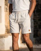 Rodrigo Shorts de Lino con Cordón