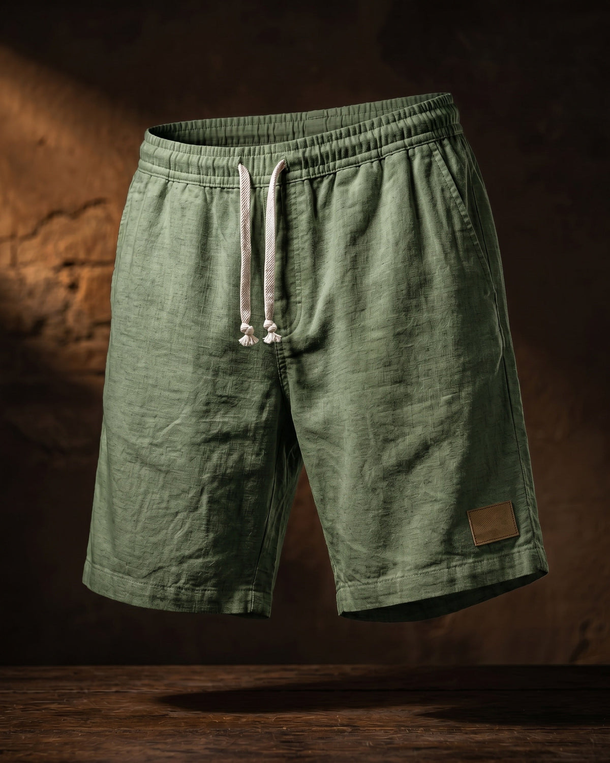 Rodrigo Shorts de Lino con Cordón