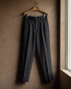 Ercole Pantalones de Lino con Pliegues