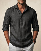 Camillo Camisa Popover Mezcla de Algodón