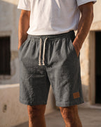 Rodrigo Shorts de Lino con Cordón