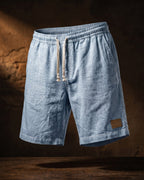 Rodrigo Shorts de Lino con Cordón
