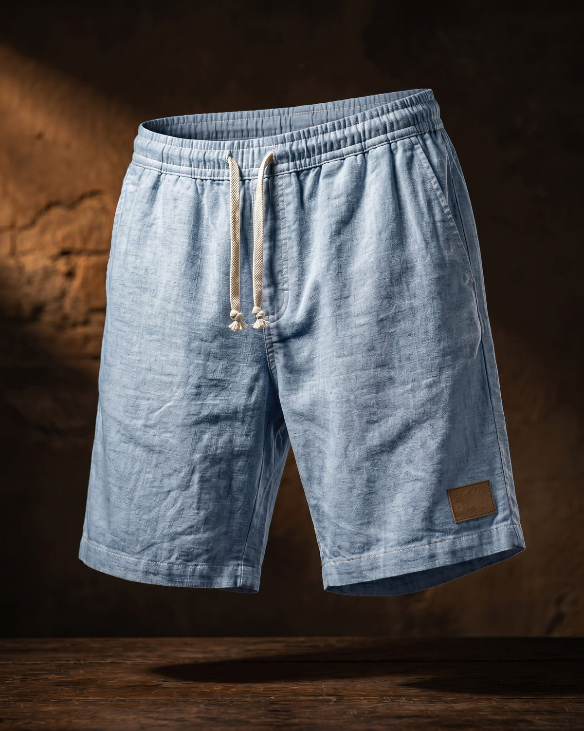 Rodrigo Shorts de Lino con Cordón