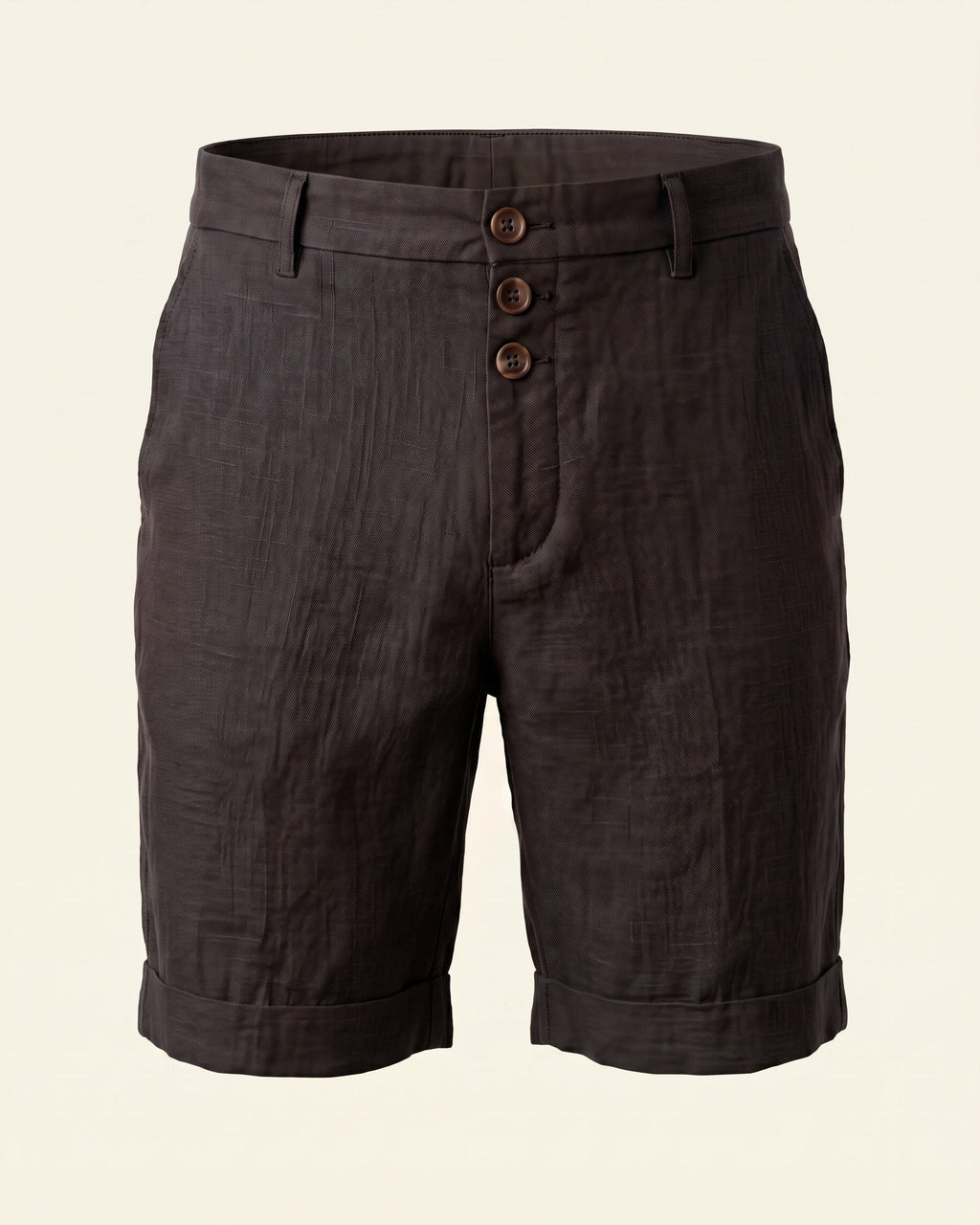 Eugenio Shorts Chinos de Lino Entallados