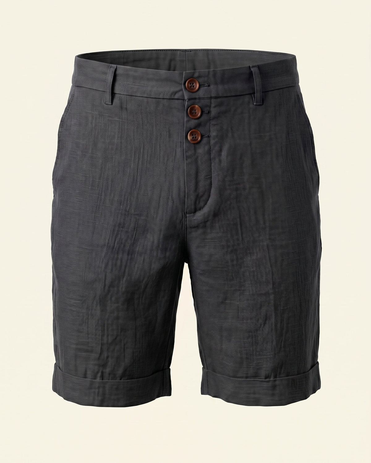 Eugenio Shorts Chinos de Lino Entallados