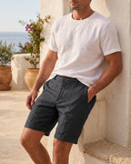 Eugenio Shorts Chinos de Lino Entallados