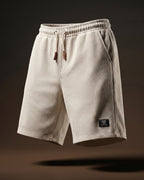 Tomas Shorts Holgados con Cordón de Punto Waffle