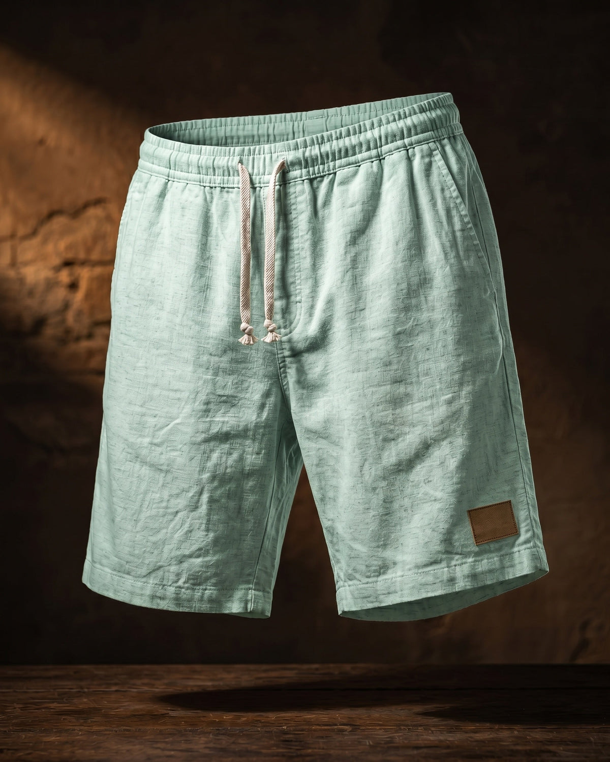 Rodrigo Shorts de Lino con Cordón