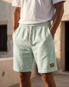 Rodrigo Shorts de Lino con Cordón