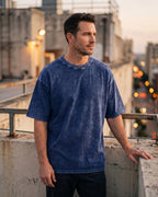 Elio Remera Oversize de Algodón Lavado