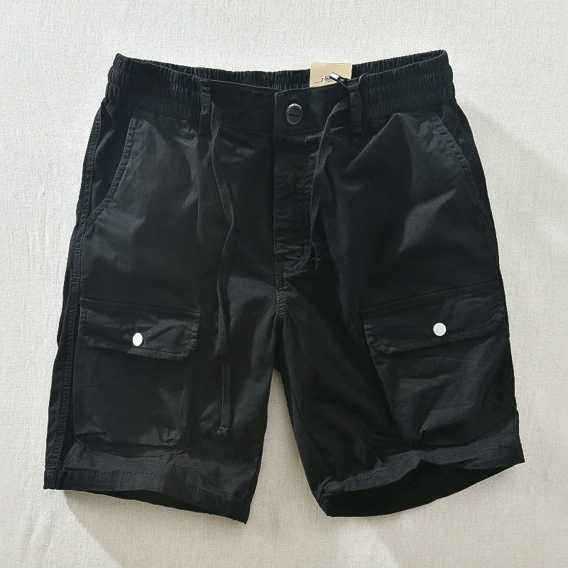 Demetrio Shorts Cargo Utilitarios de Algodón