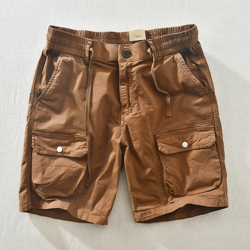 Demetrio Shorts Cargo Utilitarios de Algodón