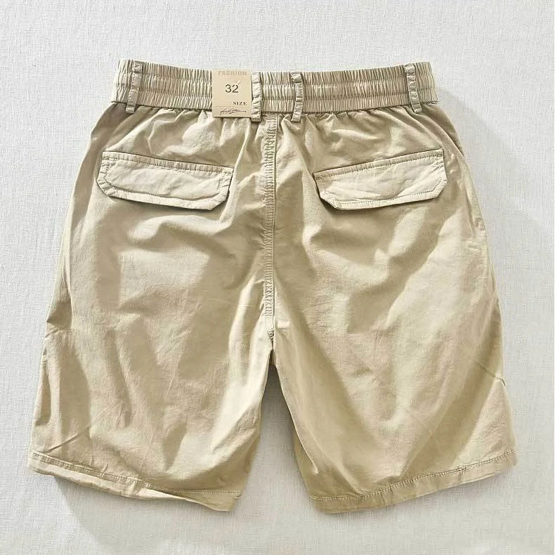 Demetrio Shorts Cargo Utilitarios de Algodón