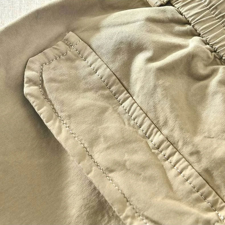 Demetrio Shorts Cargo Utilitarios de Algodón
