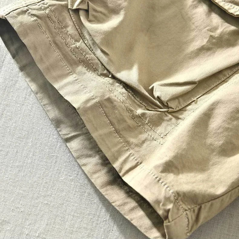 Demetrio Shorts Cargo Utilitarios de Algodón