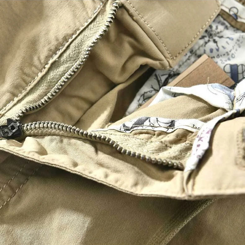 Demetrio Shorts Cargo Utilitarios de Algodón