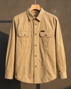 Ermanno Camisa Utilitaria de Algodón