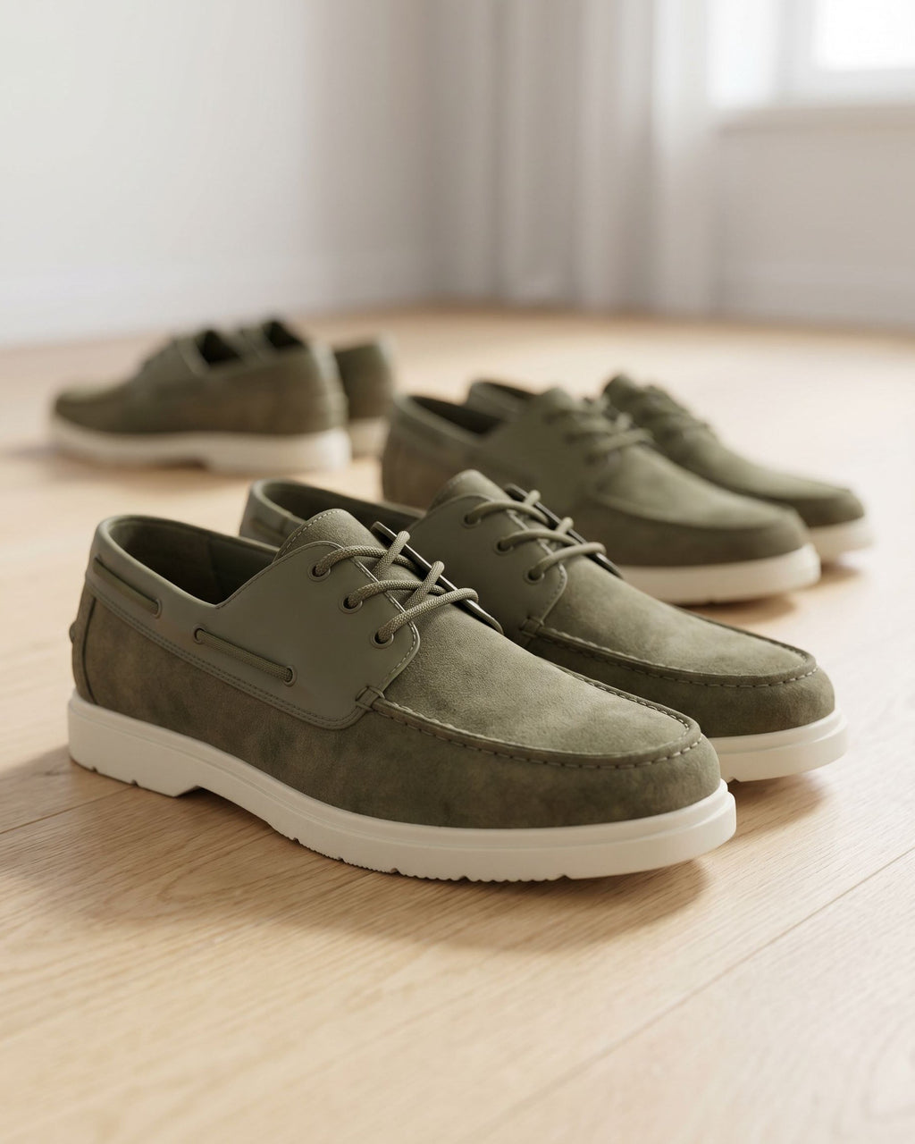 Ezio Zapato Náutico Casual de Gamuza