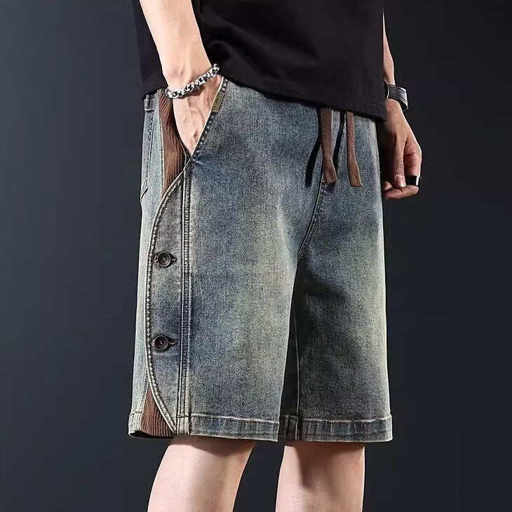 Fabrizio Shorts con Botones Retro