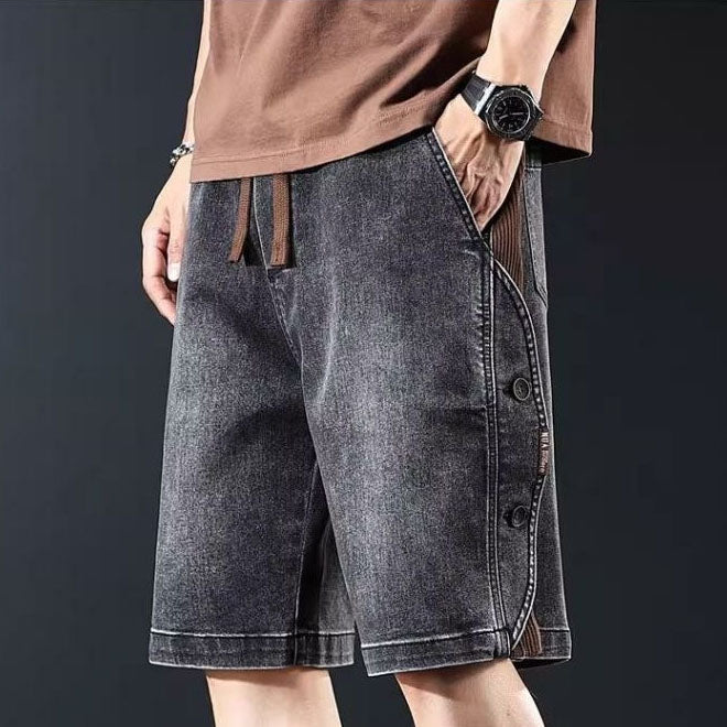 Fabrizio Shorts con Botones Retro