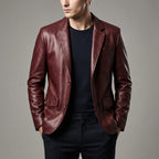 Riccardo Blazer de Cuero