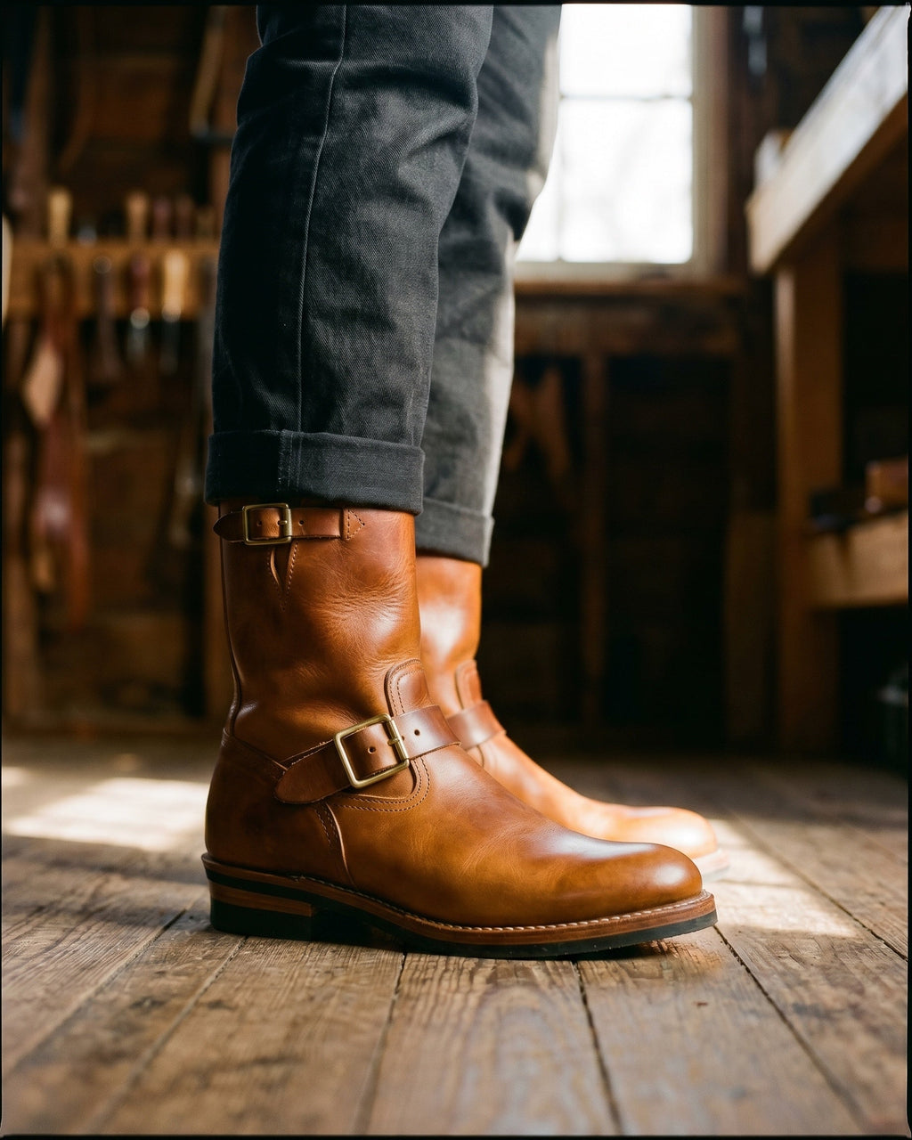 Lapo Botas Engineer de Cuero Vegano